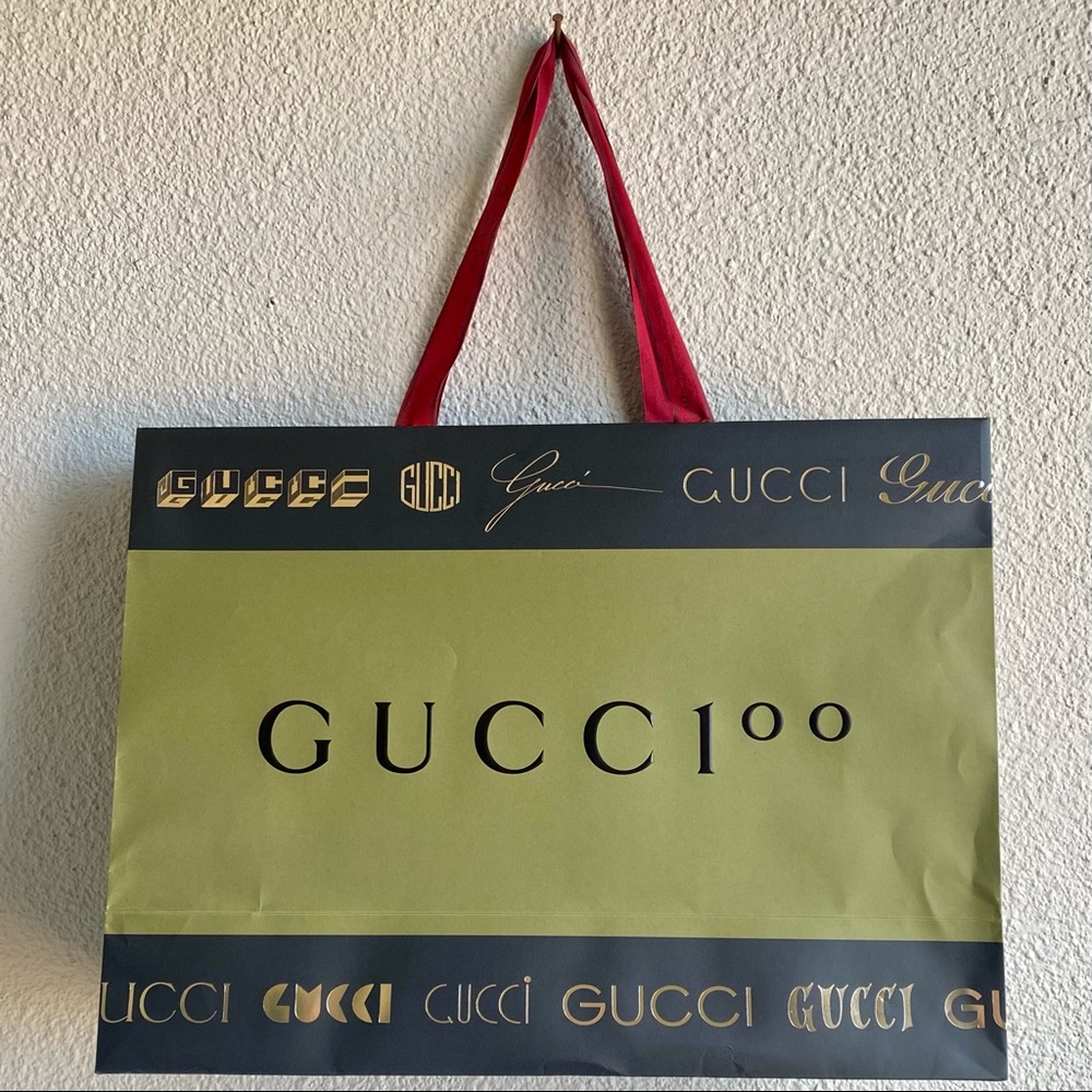 Gucci Special Edition 100th Anniversary Shopping Bag | Collectors Item